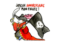 Capitaine pirate pour un anniversaire magique